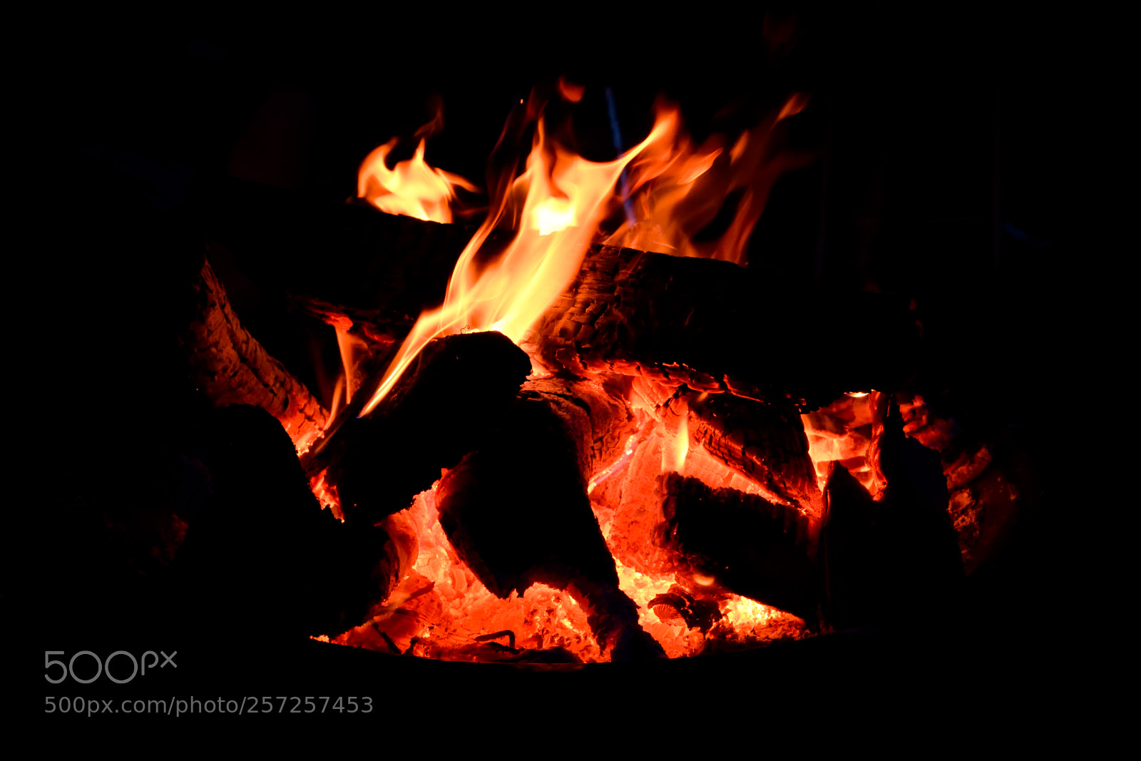 Nikon D3300 sample photo. Flames of the night photography