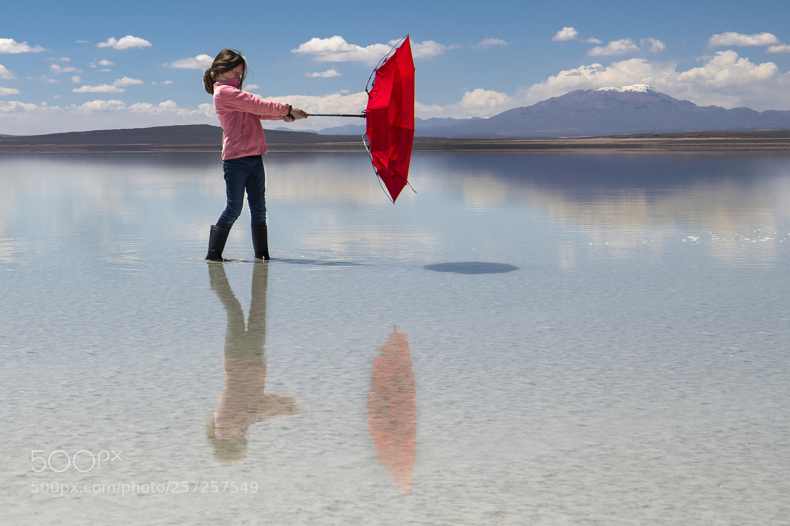 Nikon D850 sample photo. Red umbrella photography