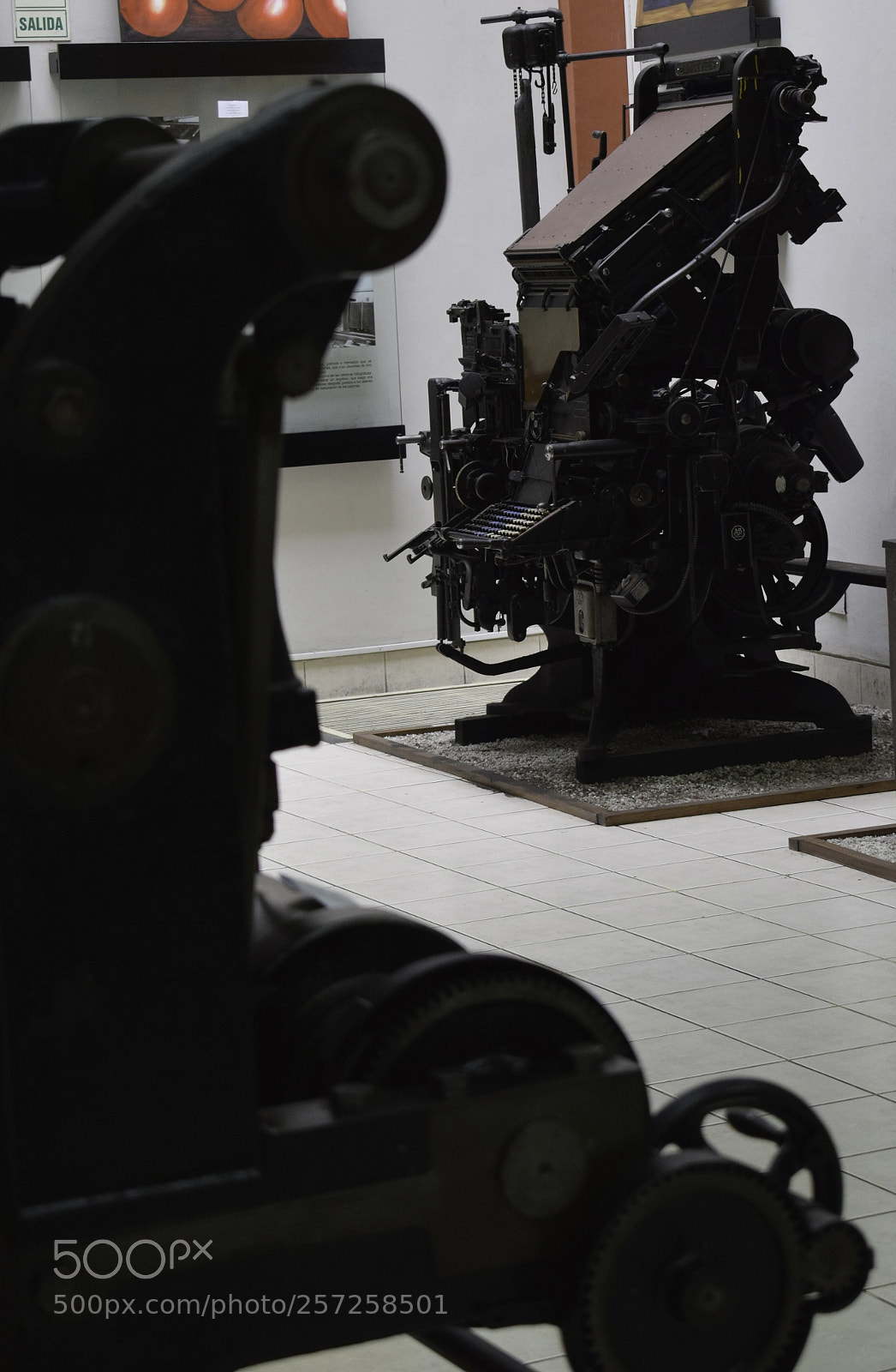 Nikon D3300 sample photo. Linotipia - linotype photography