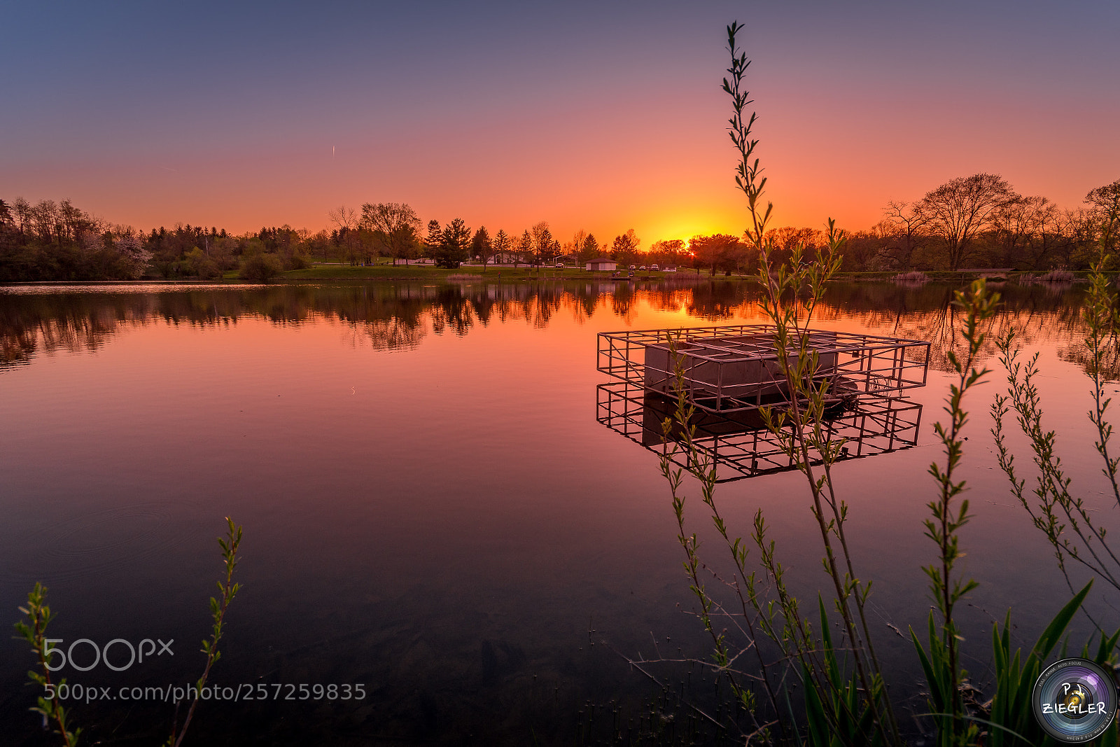 Nikon D500 sample photo. Sunset on the lake photography