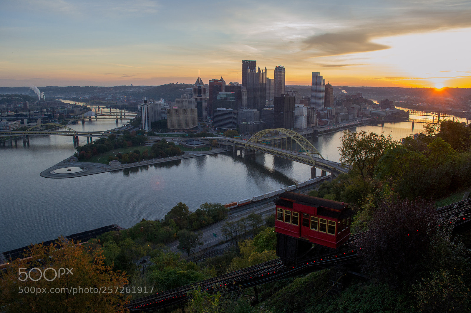 Nikon D3100 sample photo. Pittsburgh sunrise photography