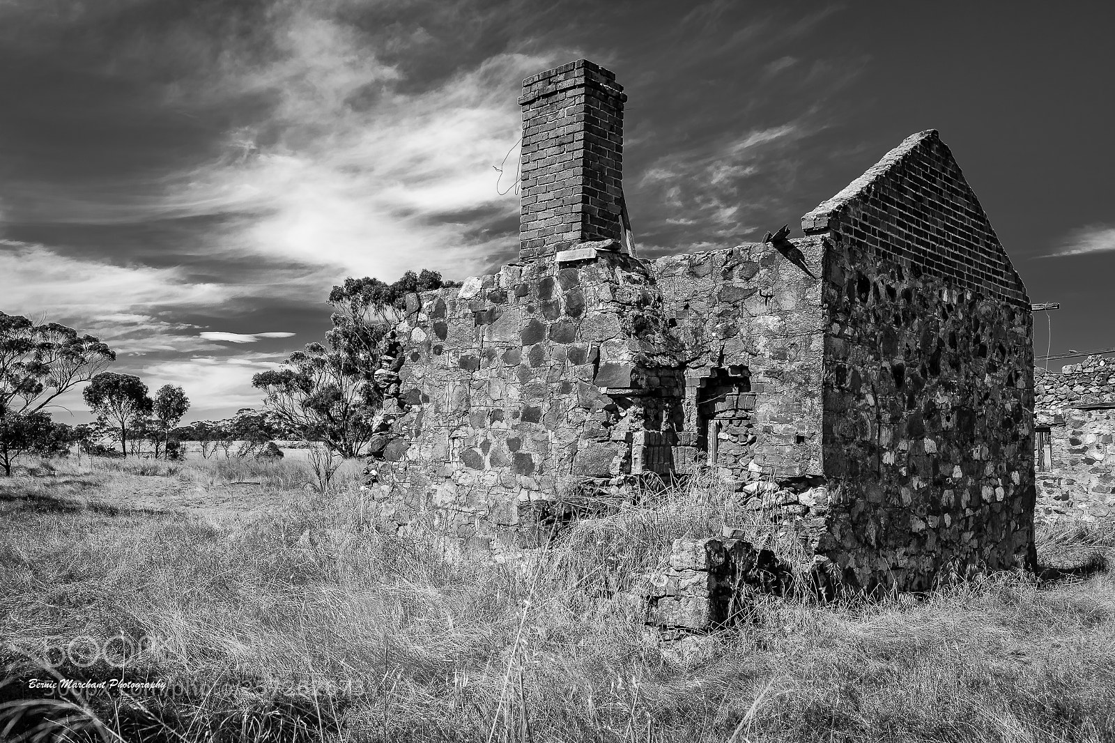 Canon EOS 5D Mark II sample photo. Ruined cottage photography