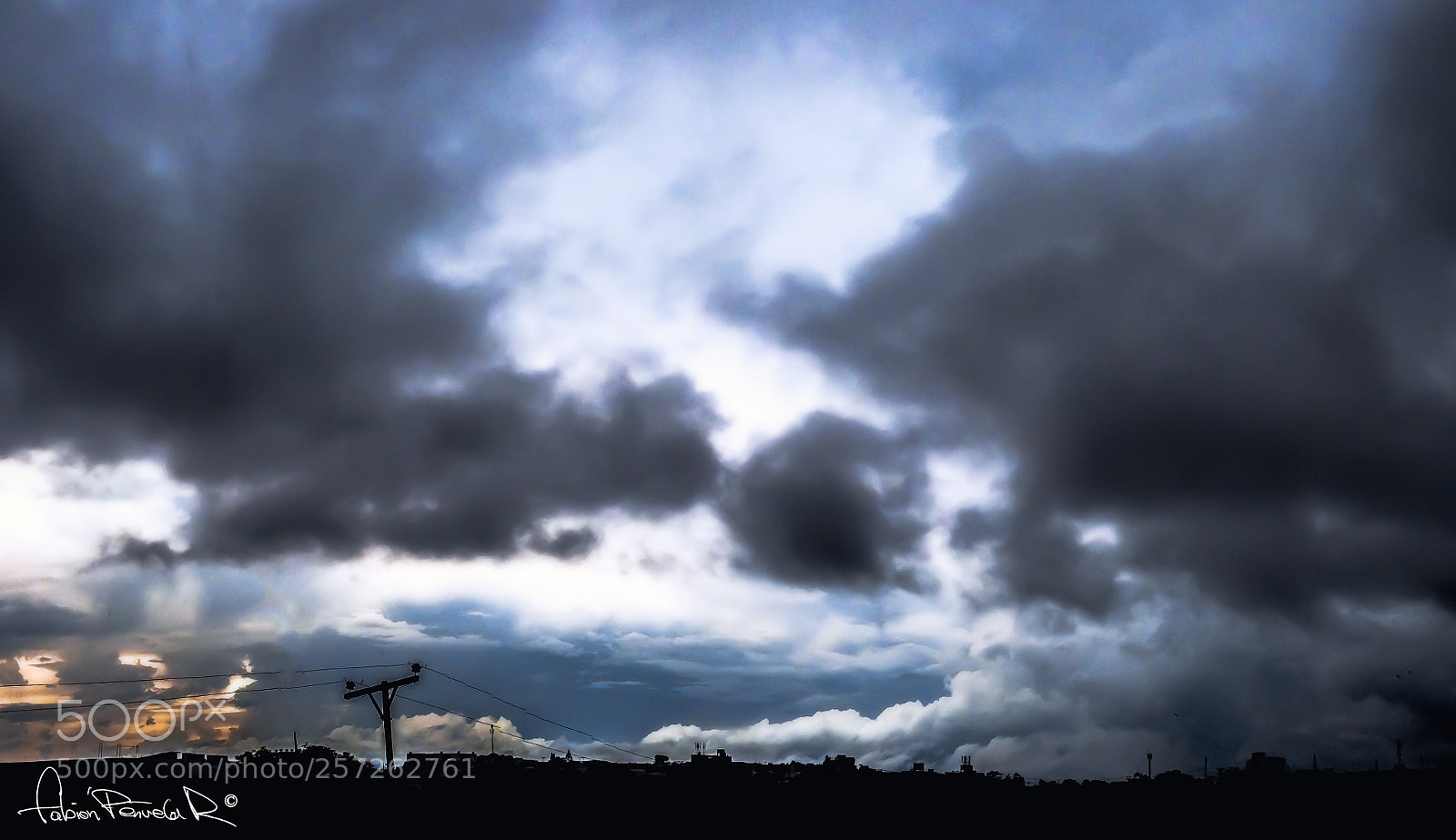 Apple iPhone 5 sample photo. Dense clouds photography