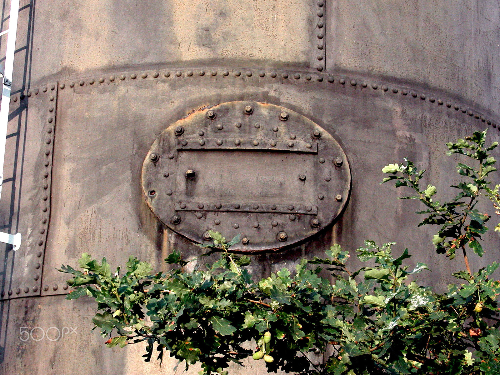 EPSON PhotoPC 3000Z sample photo. Rust photography