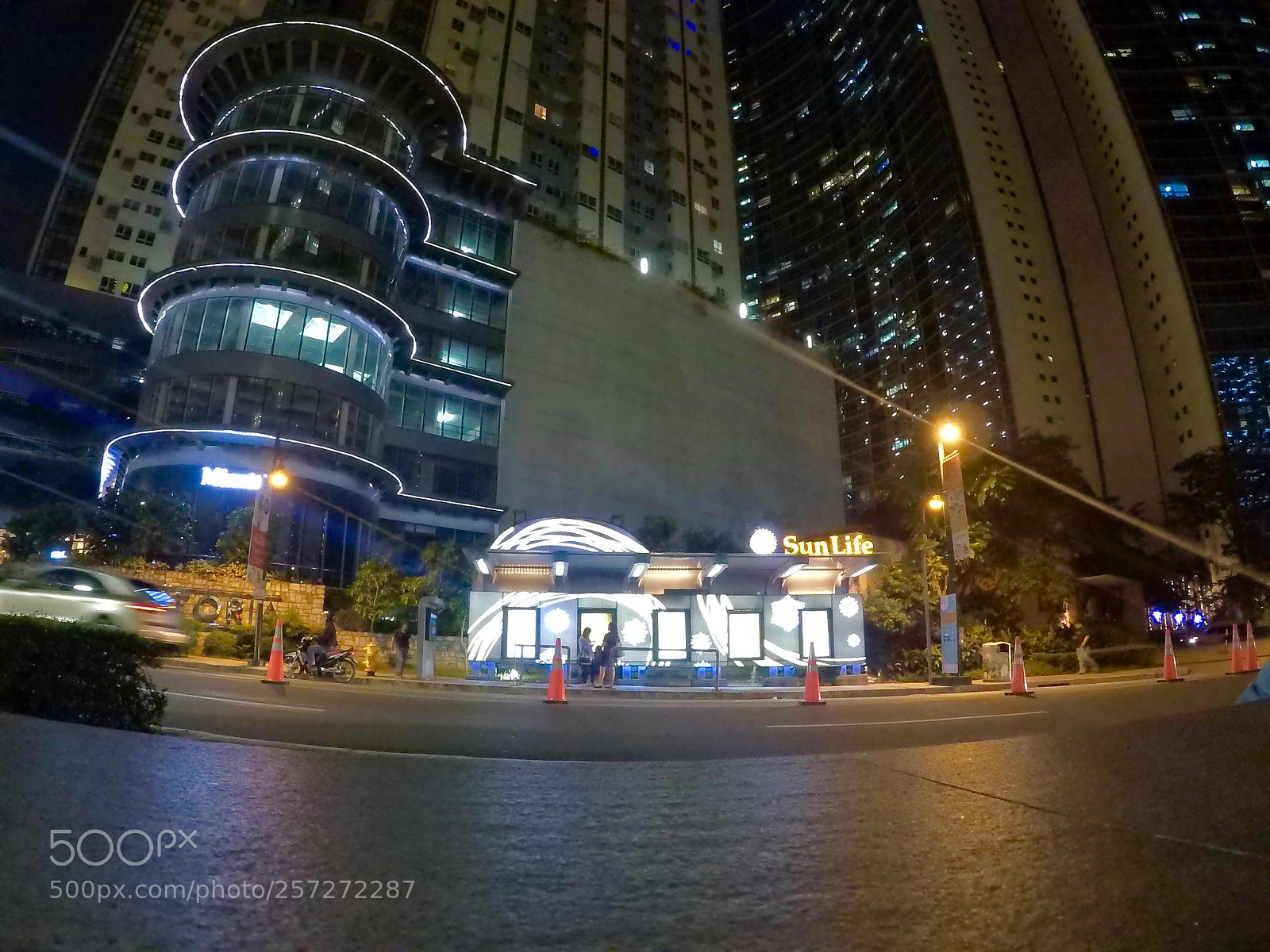 GoPro Hero5 Black sample photo. Sun life centre bus photography