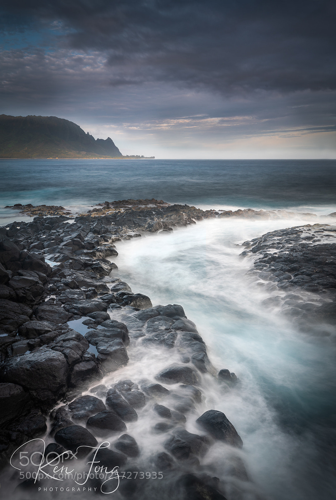Sony a7R III sample photo. Queen's bath view photography