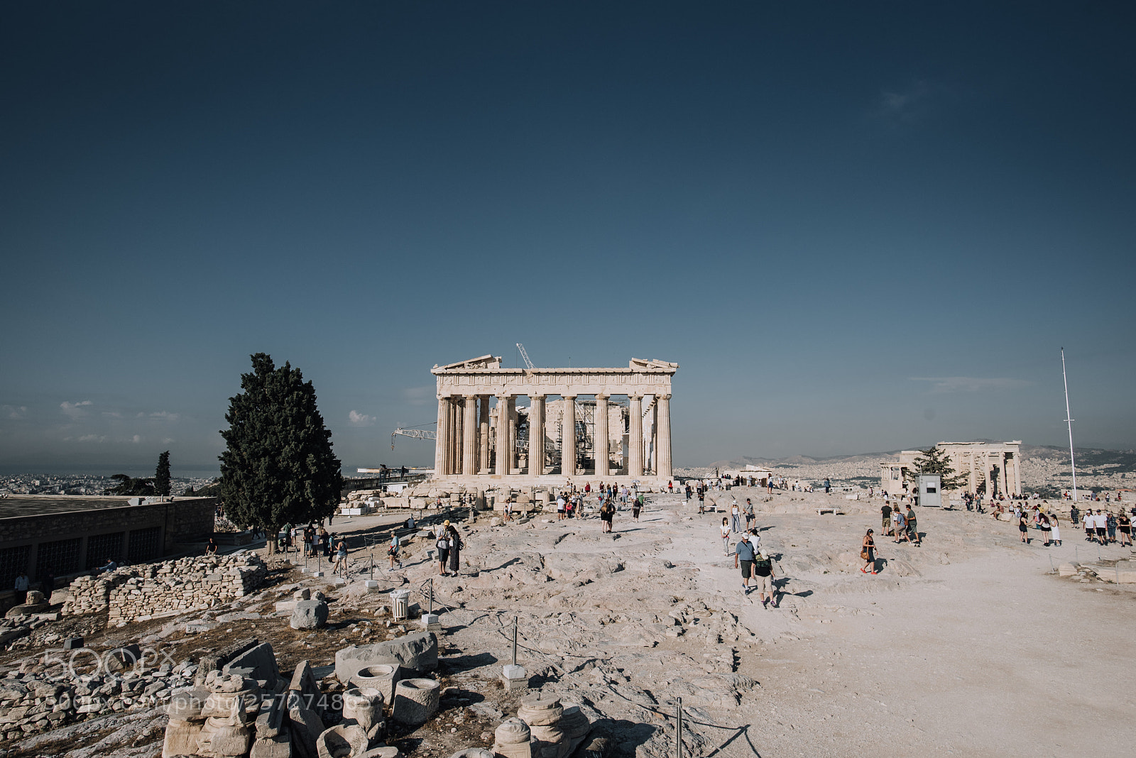 Nikon D750 sample photo. Parthenon in athens photography