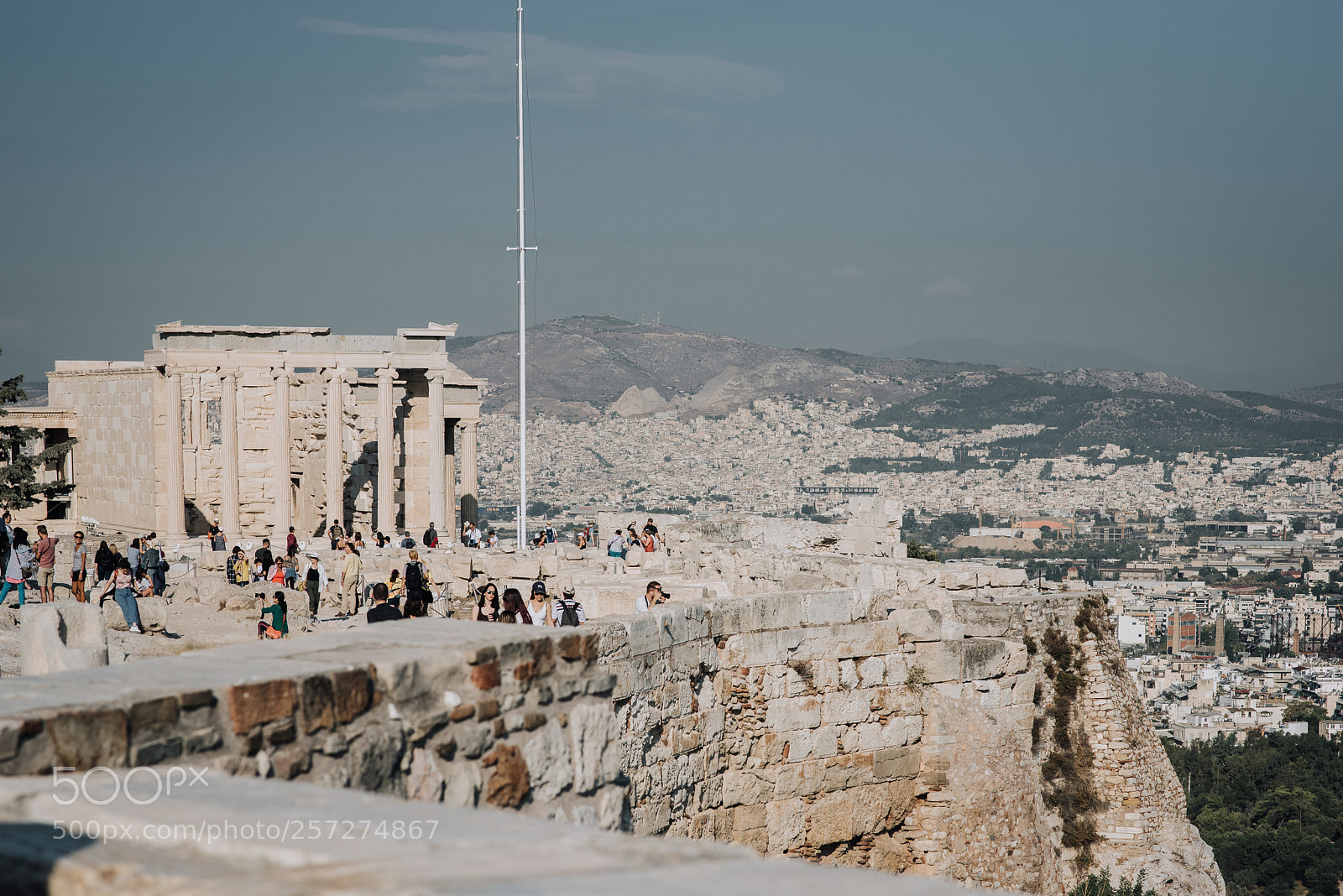 Nikon D750 sample photo. Parthenon in athens photography