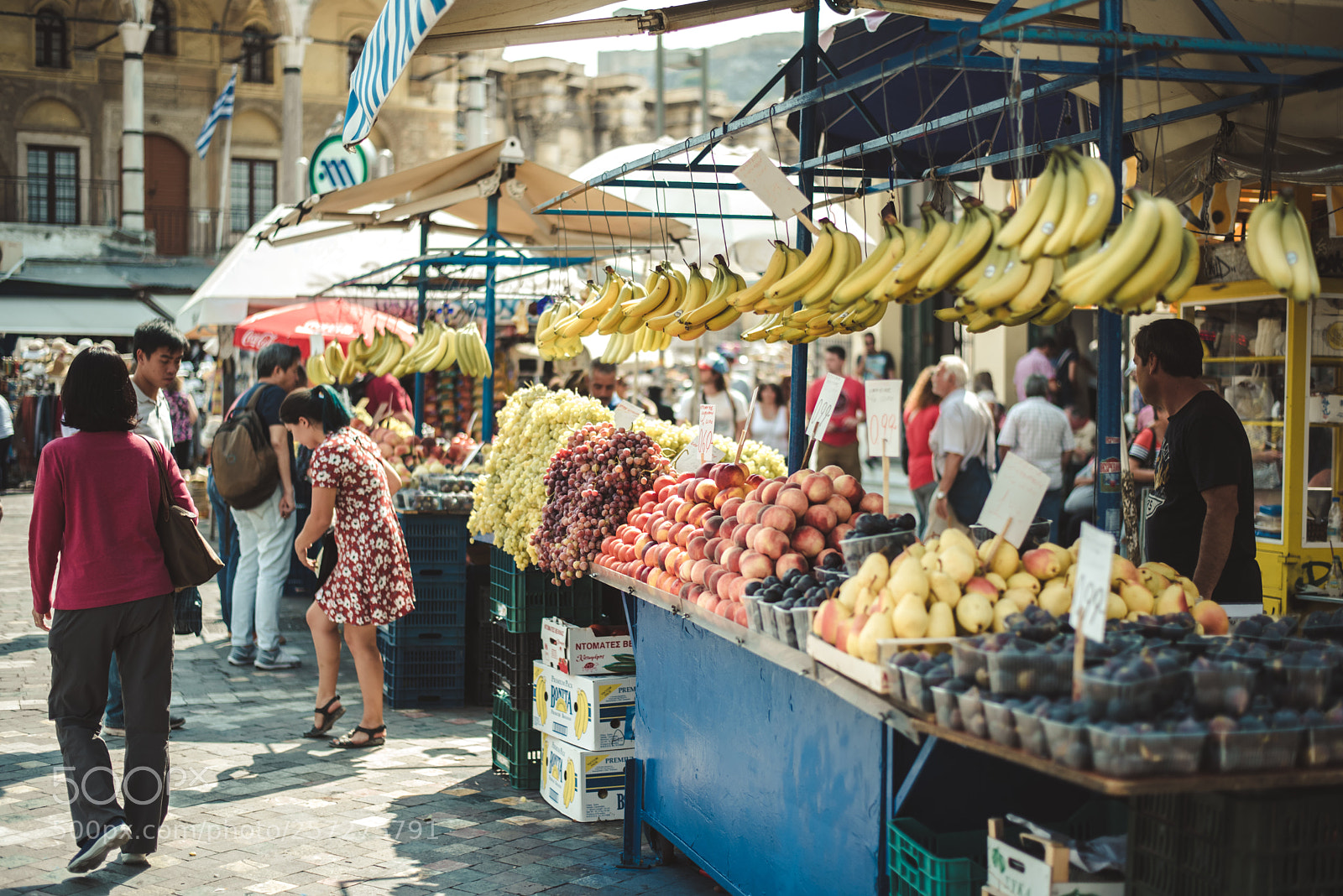 Nikon D750 sample photo. Athens town and people photography