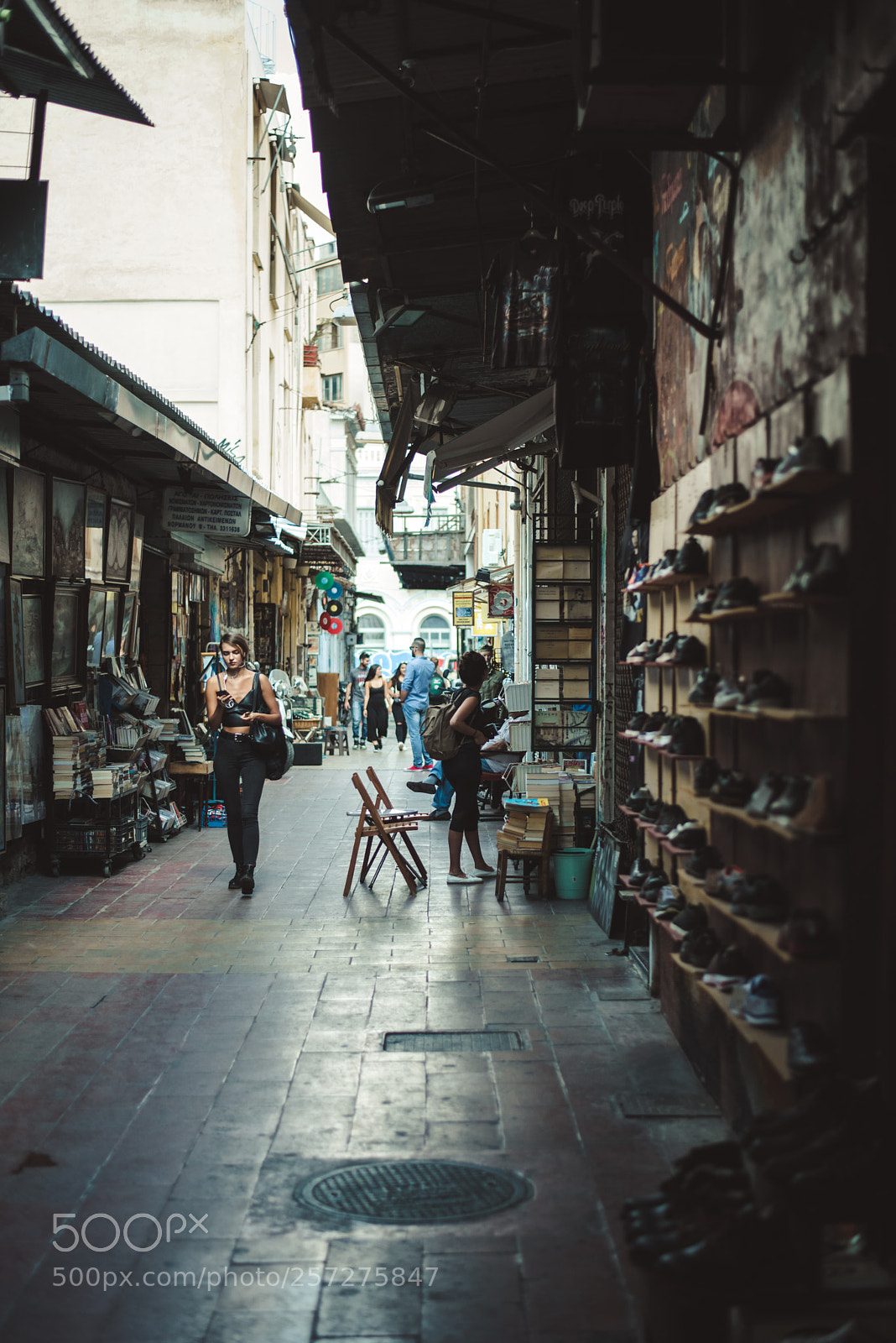 Nikon D750 sample photo. Athens town and people photography