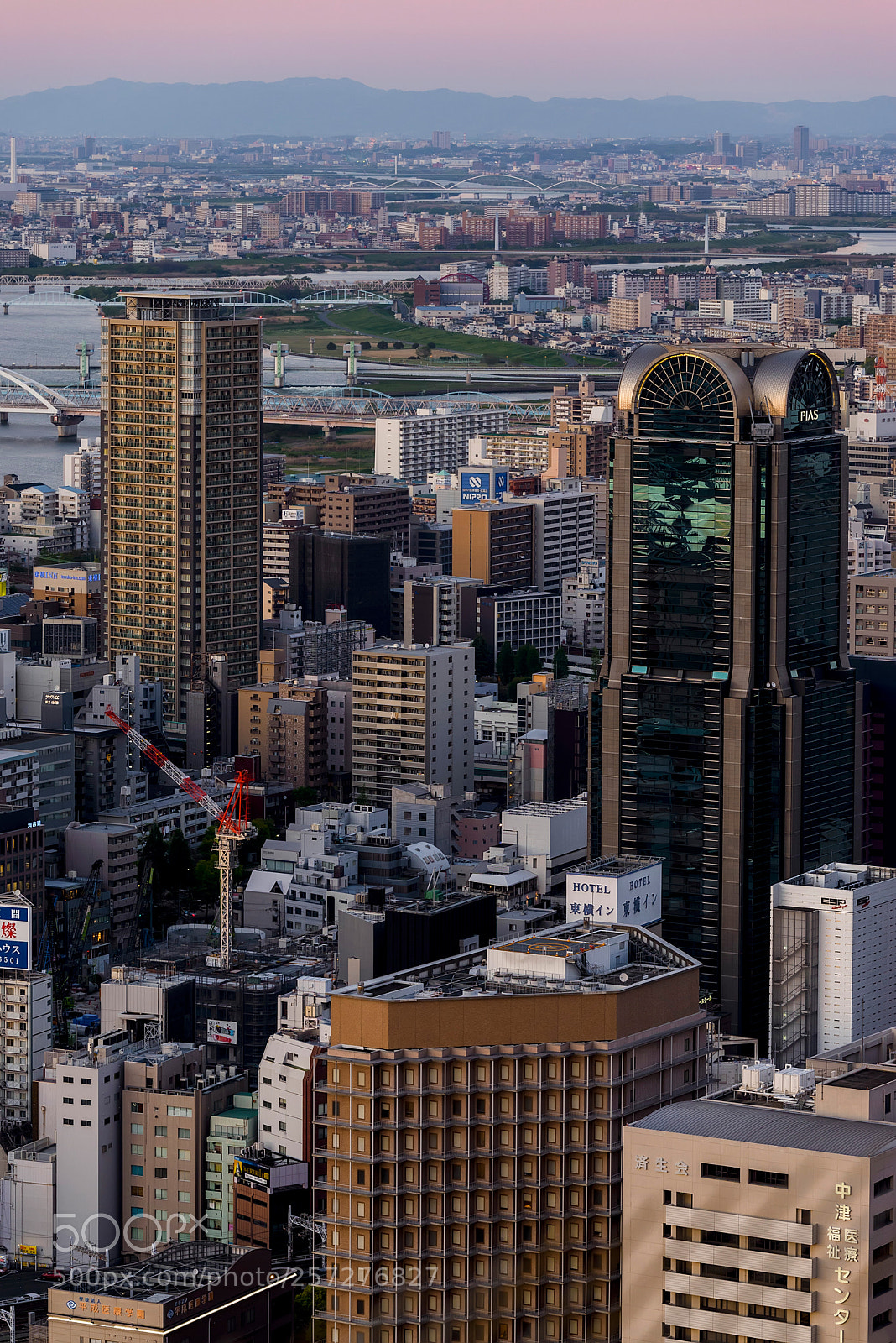 Nikon D610 sample photo. Osaka city views photography