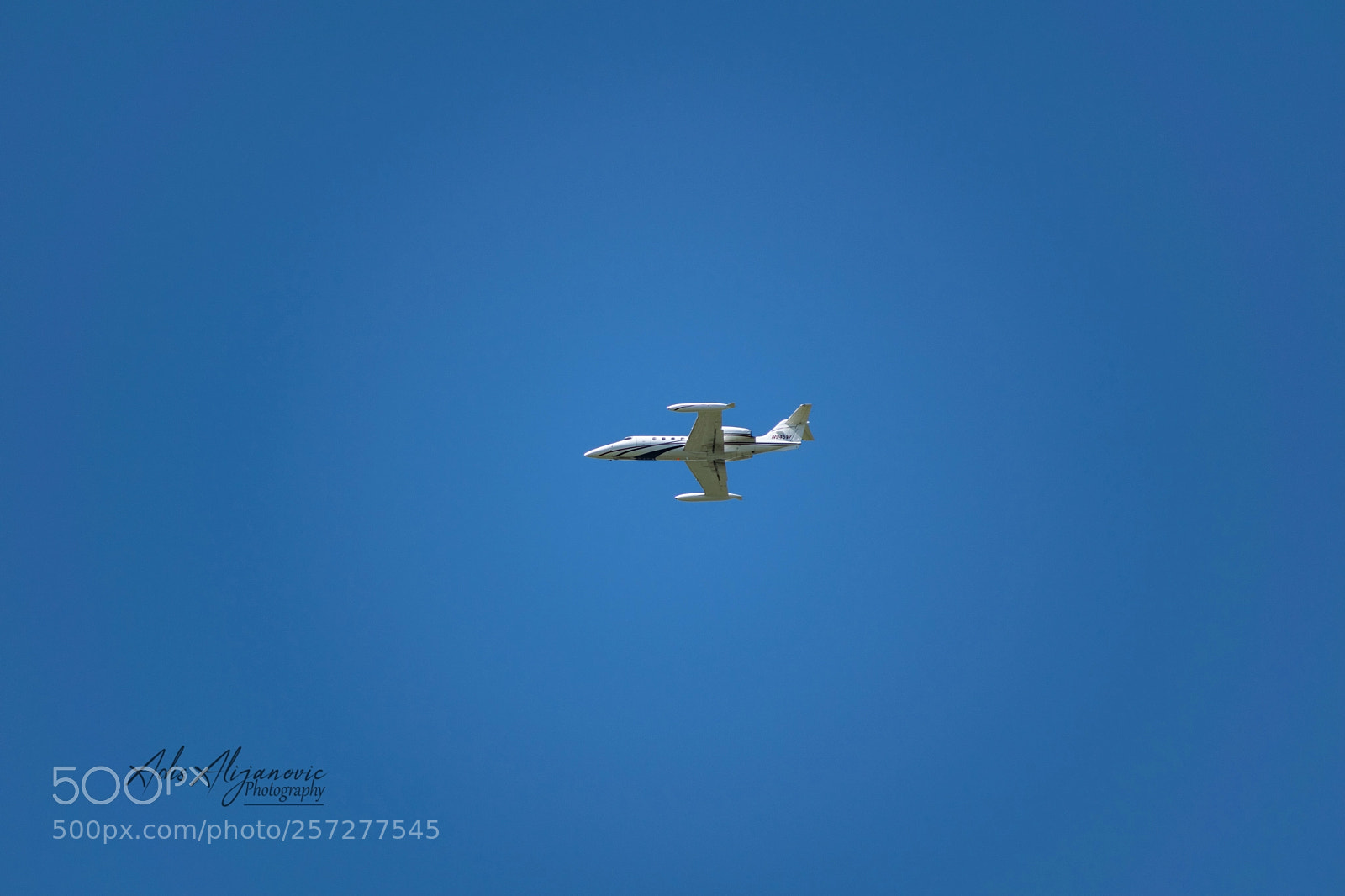 Nikon D5300 sample photo. Learjet 35a photography
