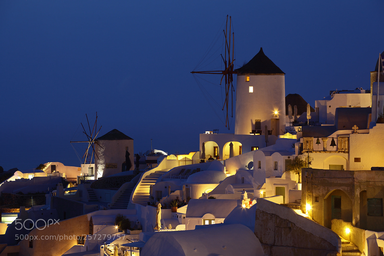 Canon EOS 5D Mark II sample photo. Oia's mill photography