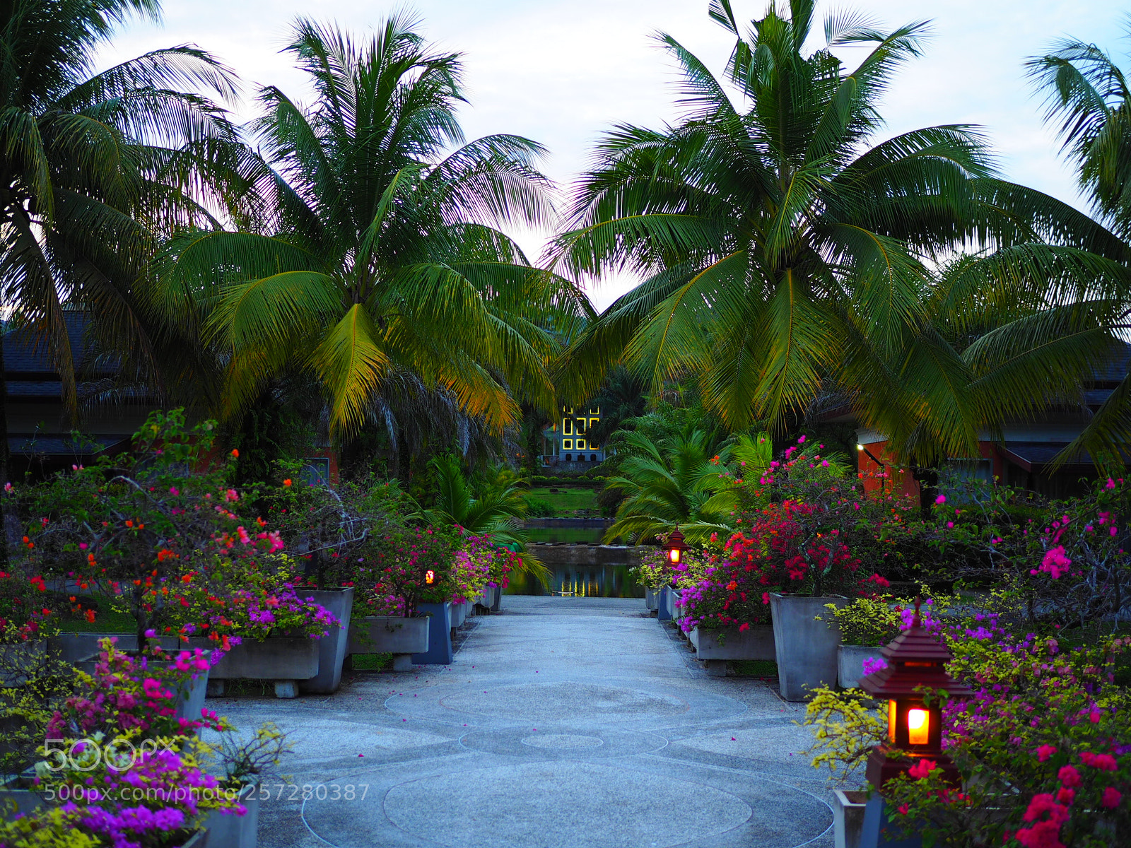 Olympus OM-D E-M10 sample photo. Water walkway photography