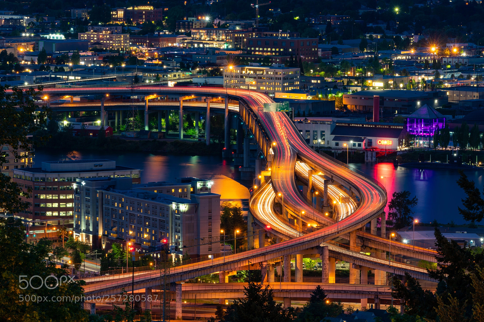 Sony a7R III sample photo. Portland traffic photography