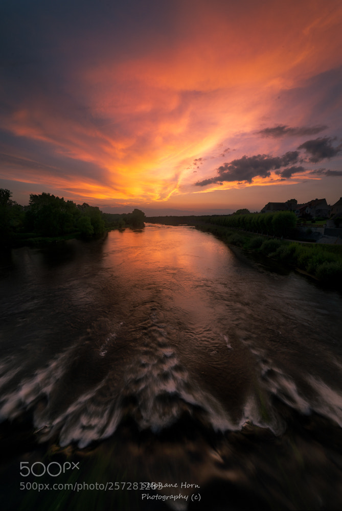 Nikon D800 sample photo. Digoin - sunset #1 photography
