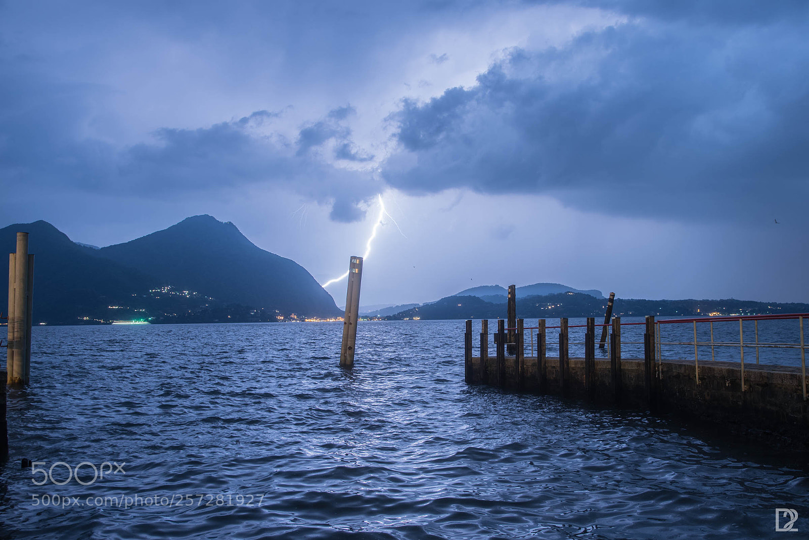 Nikon D750 sample photo. Thunderstorm on the lake photography