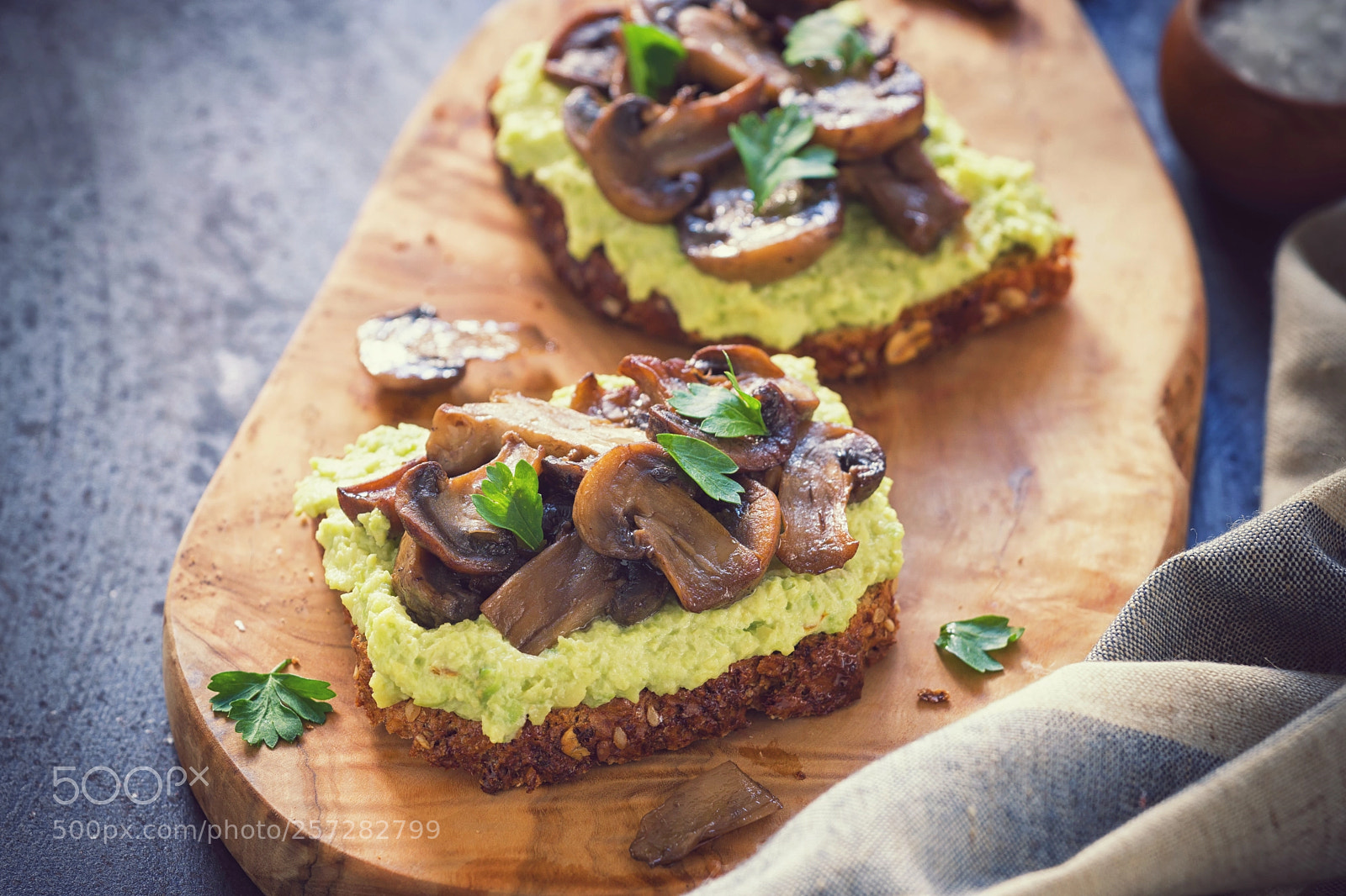 Sony a6300 sample photo. Avocado toast photography