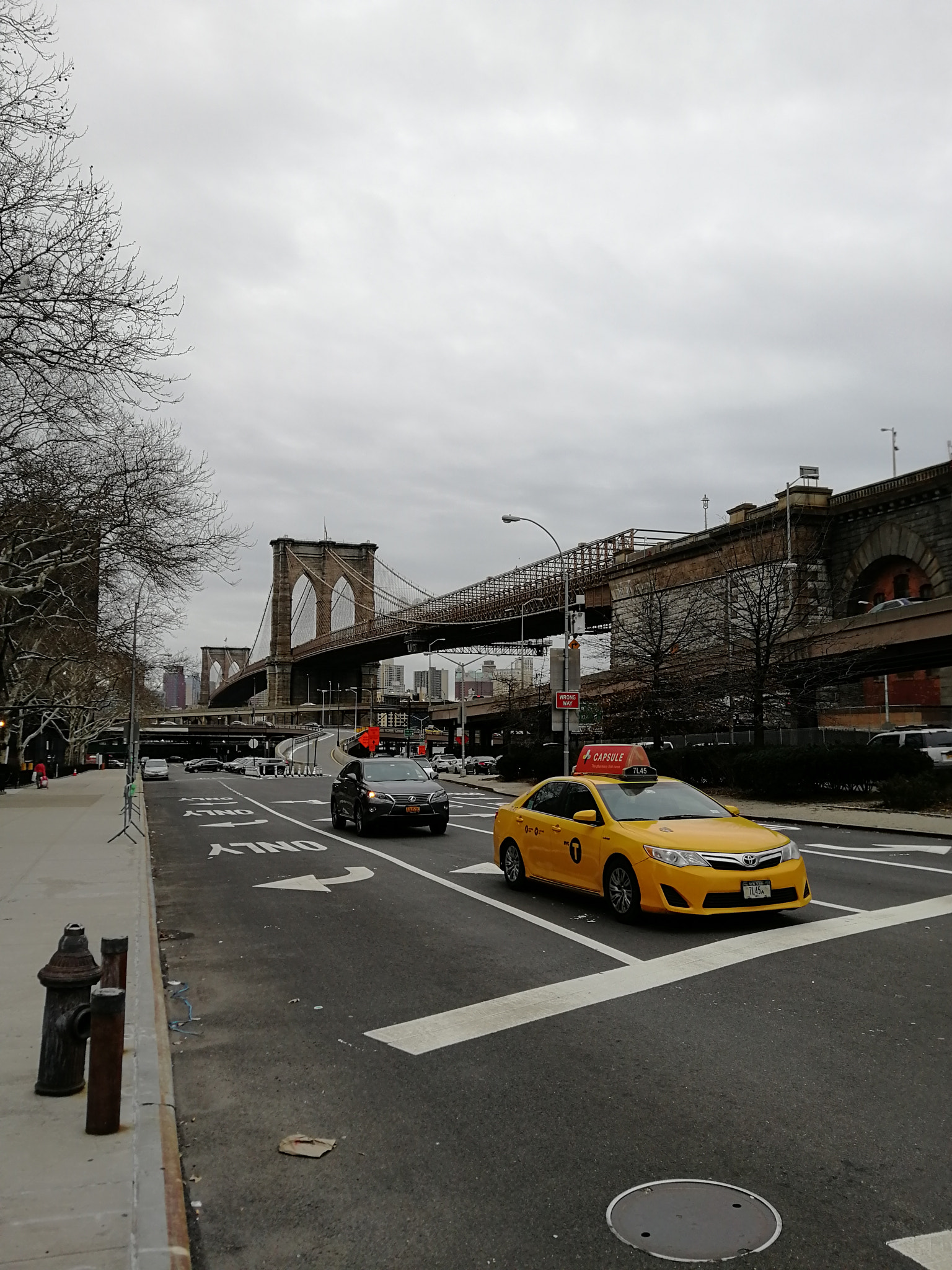 HUAWEI Honor 9 sample photo. Cab and bridge photography
