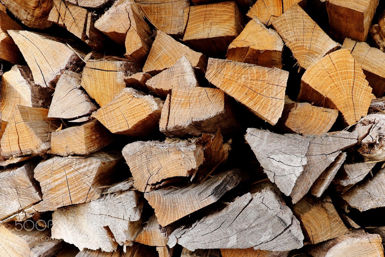 Canon EOS 750D (EOS Rebel T6i / EOS Kiss X8i) sample photo. A stack of firewood photography