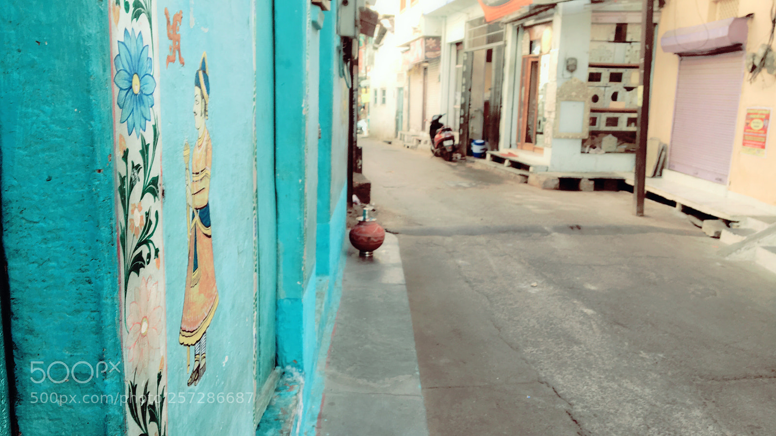 Apple iPhone 6s sample photo. Blue walls, udaipur photography