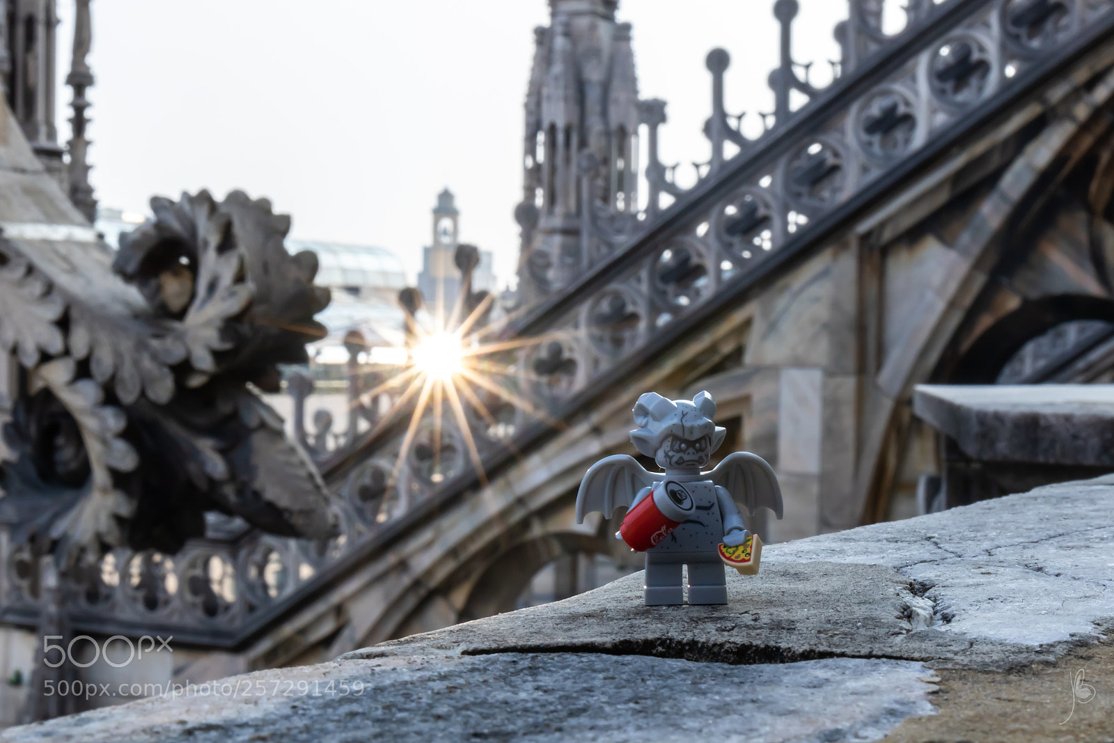 Canon EOS 7D Mark II sample photo. Gargoyle on a break photography