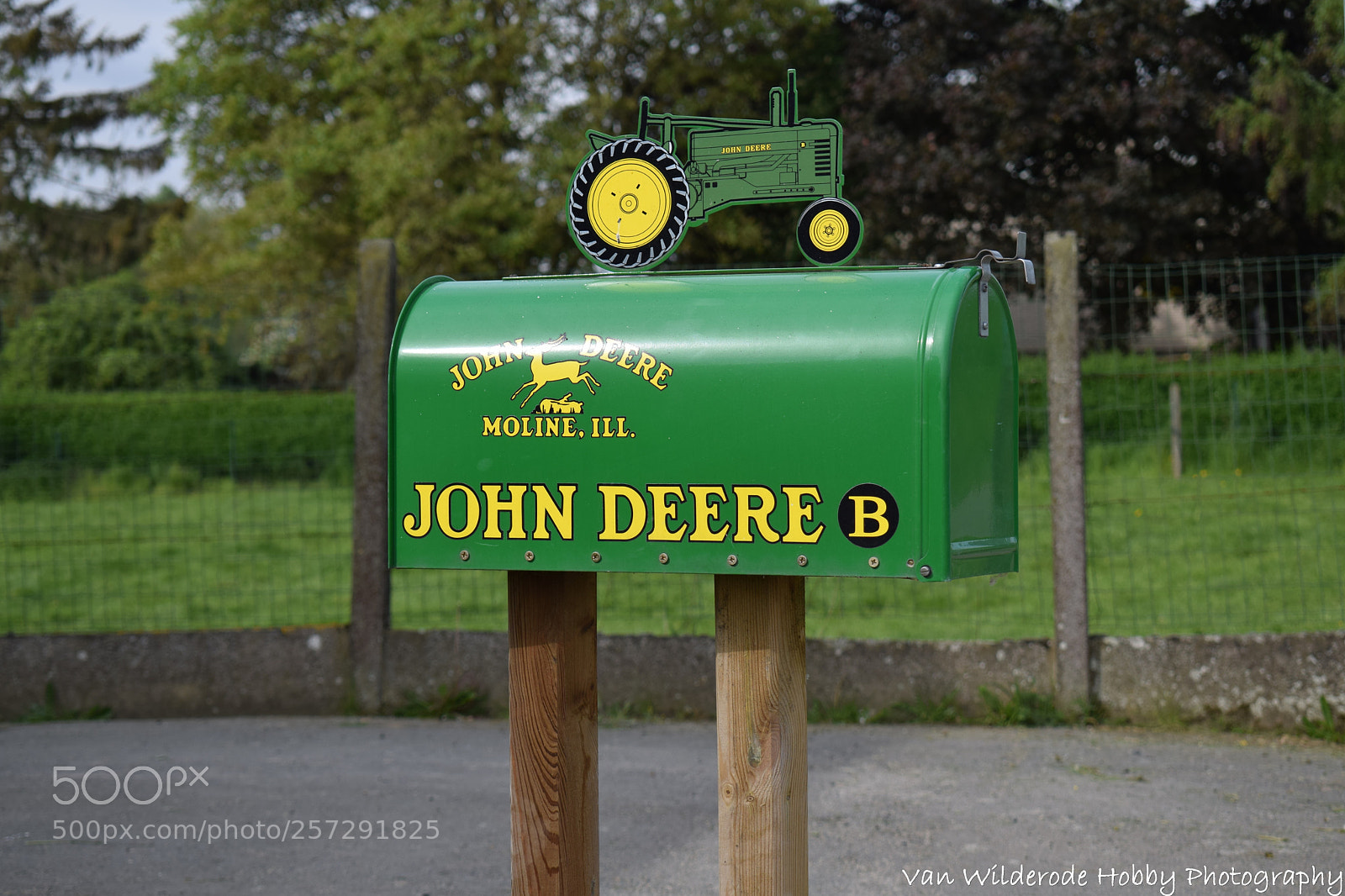 Nikon D3300 sample photo. Mailbox john deere photography