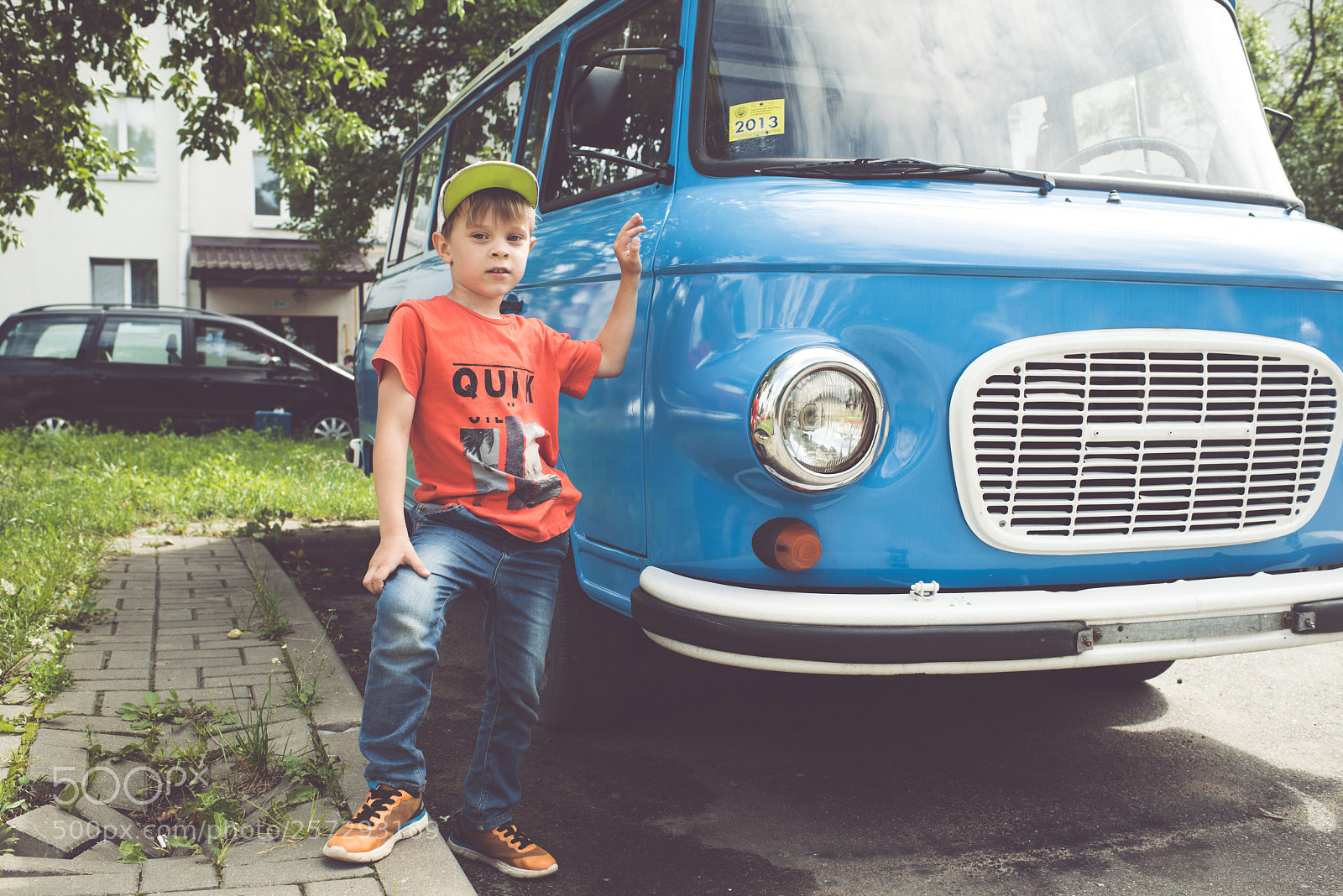 Nikon D800E sample photo. Blue car photography