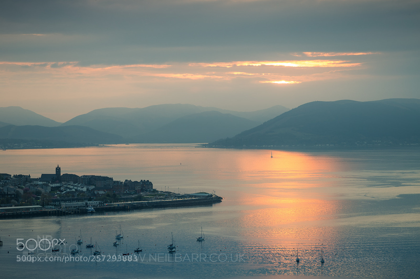 Canon EOS 6D sample photo. Firth of clyde photography