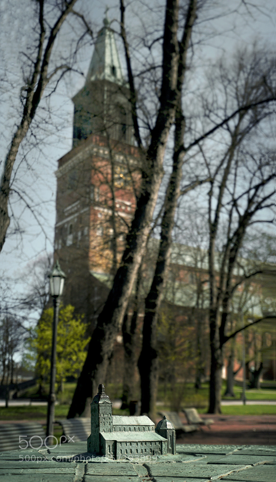 Sony a6300 sample photo. Turku cathedral miniature photography