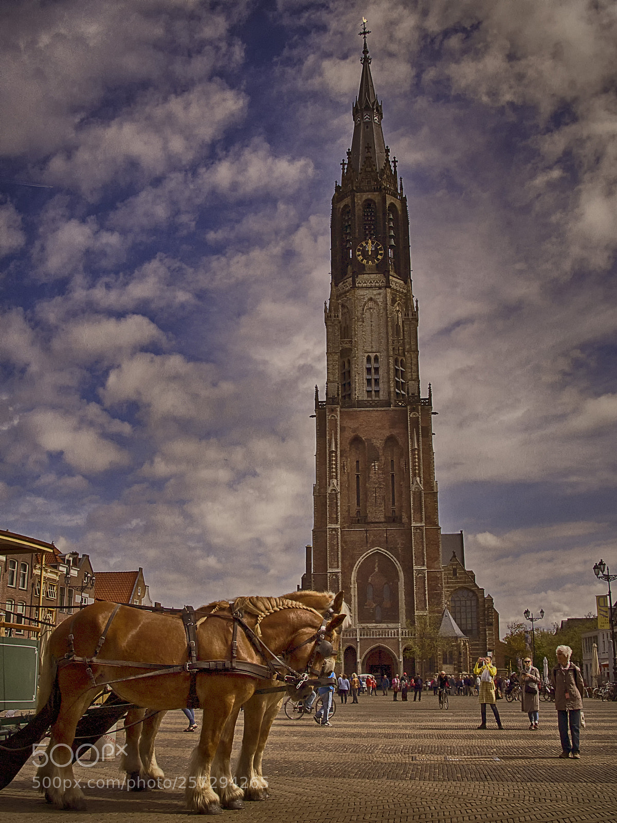 Sony Alpha DSLR-A300 sample photo. Nieuwe kerk 3 delft photography