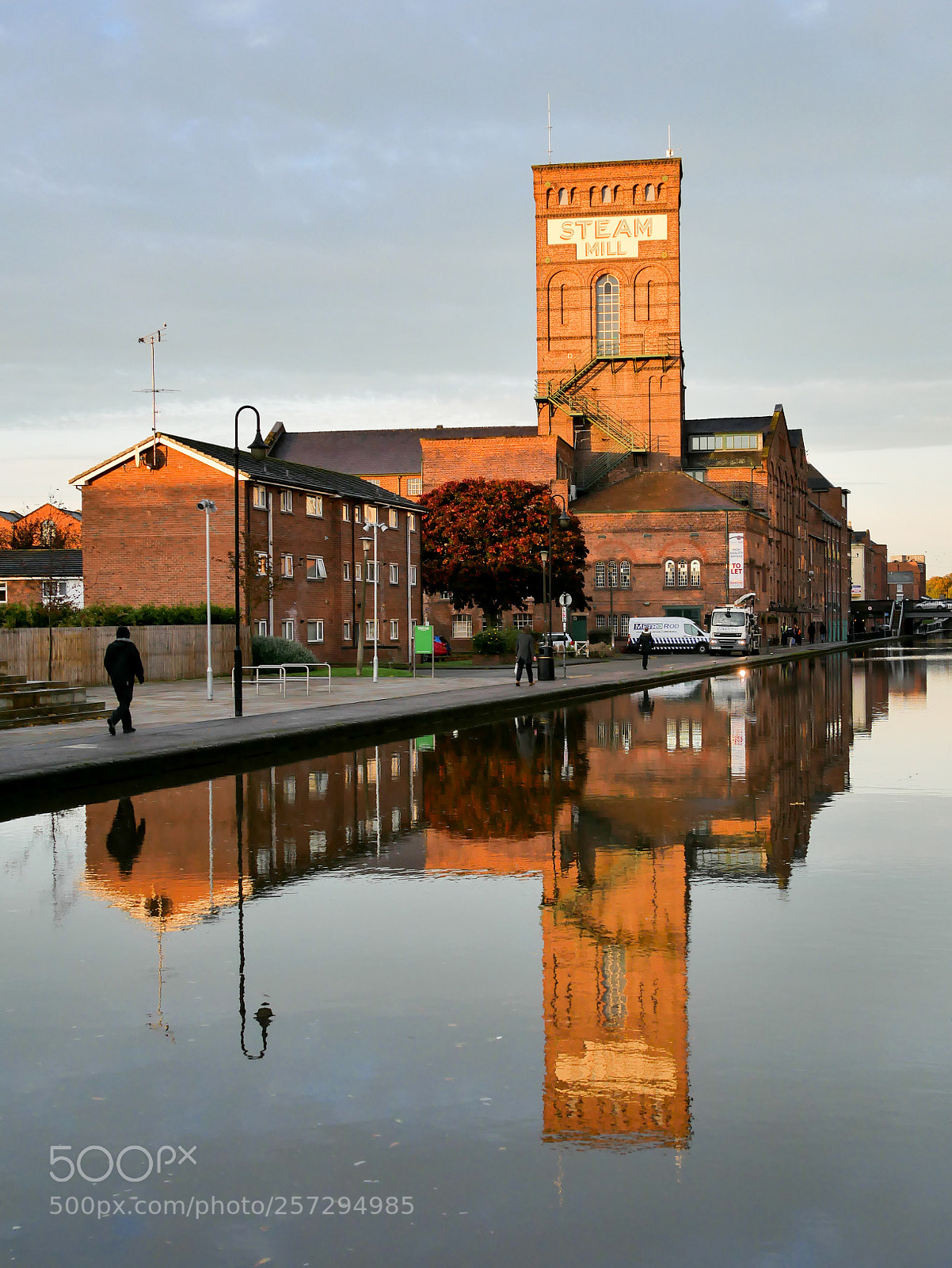 Panasonic Lumix DMC-G85 (Lumix DMC-G80) sample photo. Chester steam mill reflexion photography