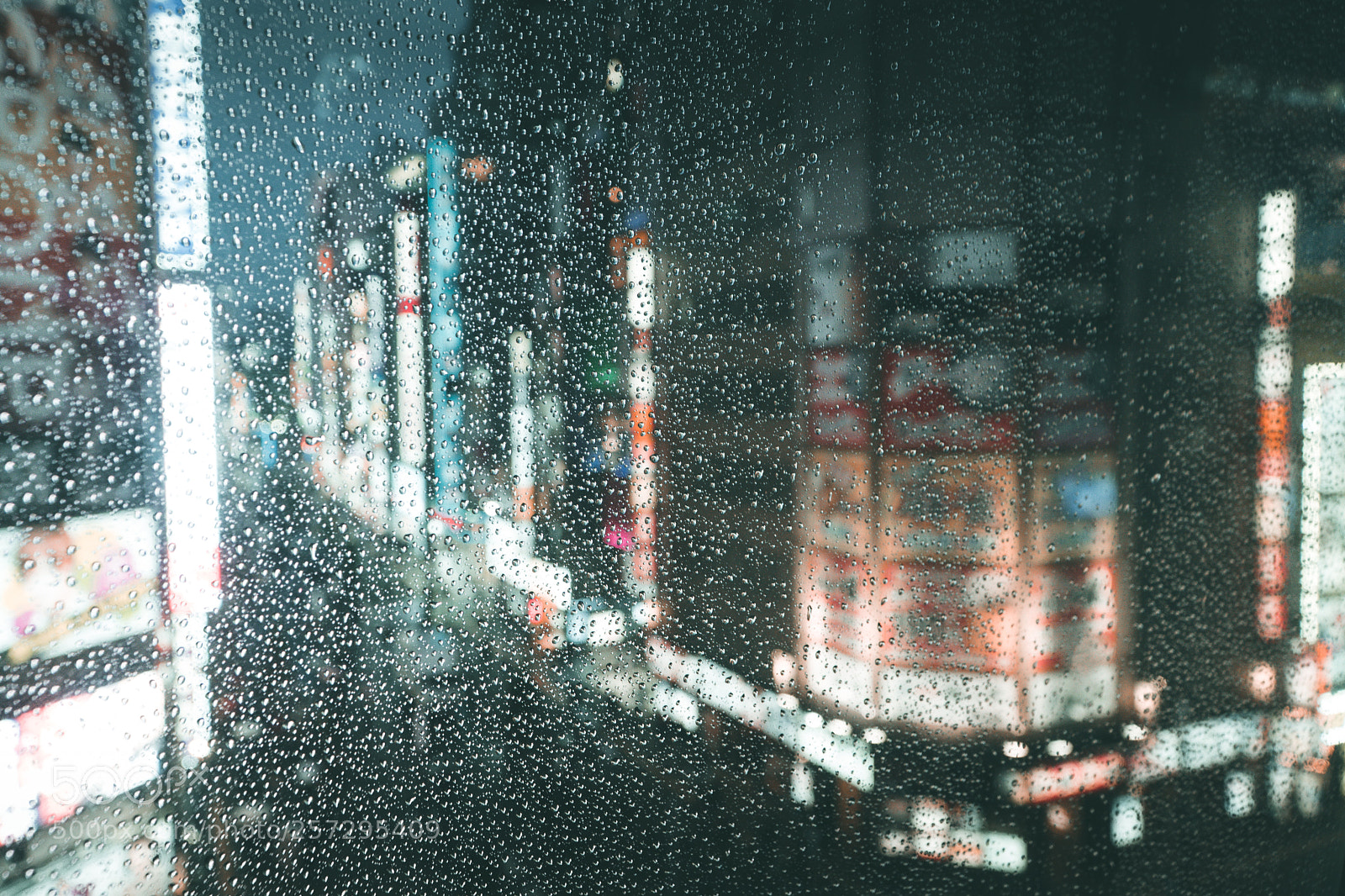 Sony a6300 sample photo. Rain in tokyo photography