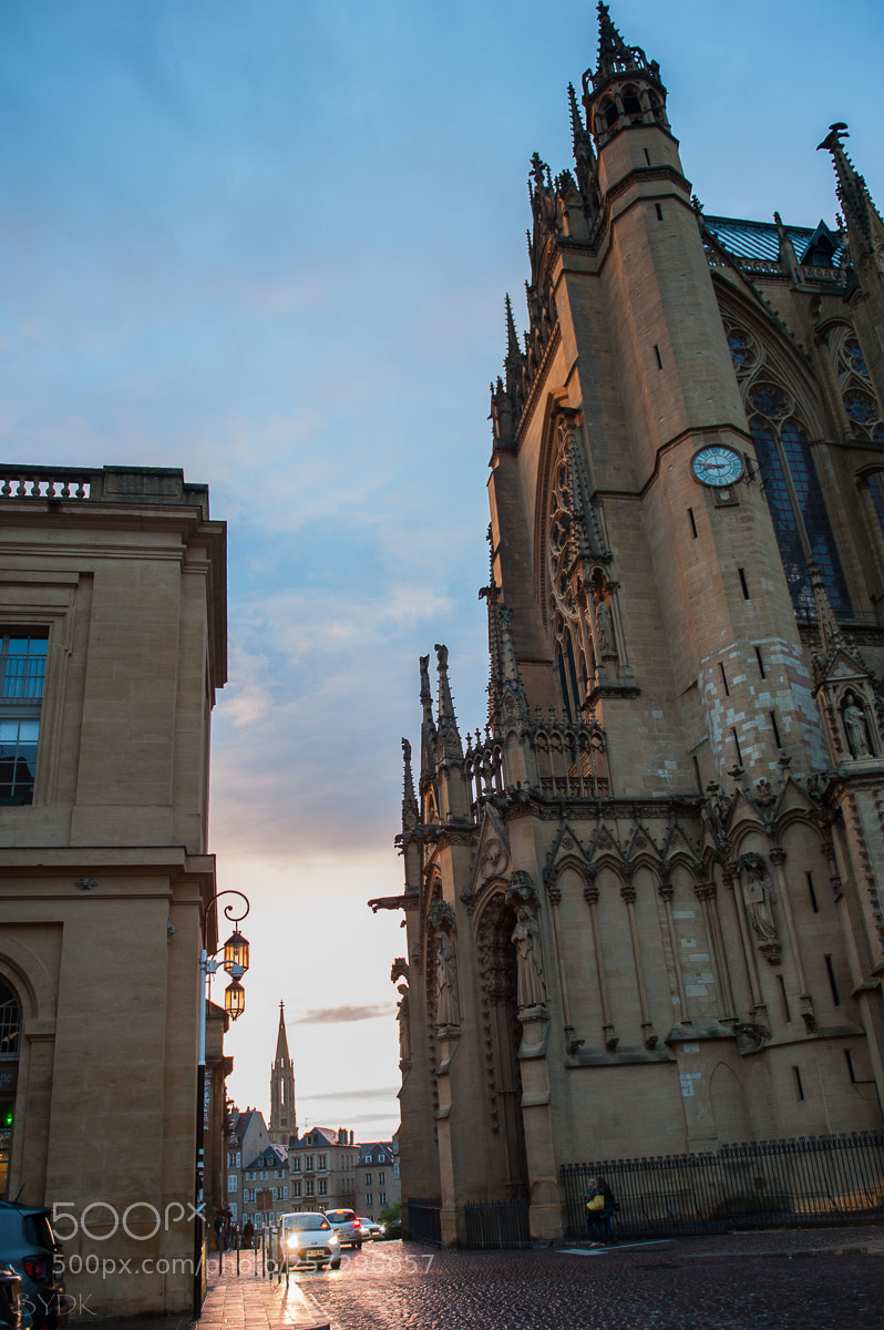 Nikon D700 sample photo. Sunset in the metz photography