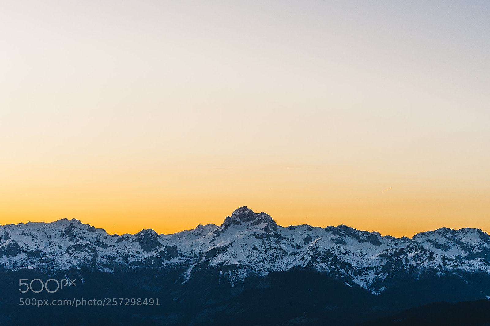 Sony a7 sample photo. Triglav photography