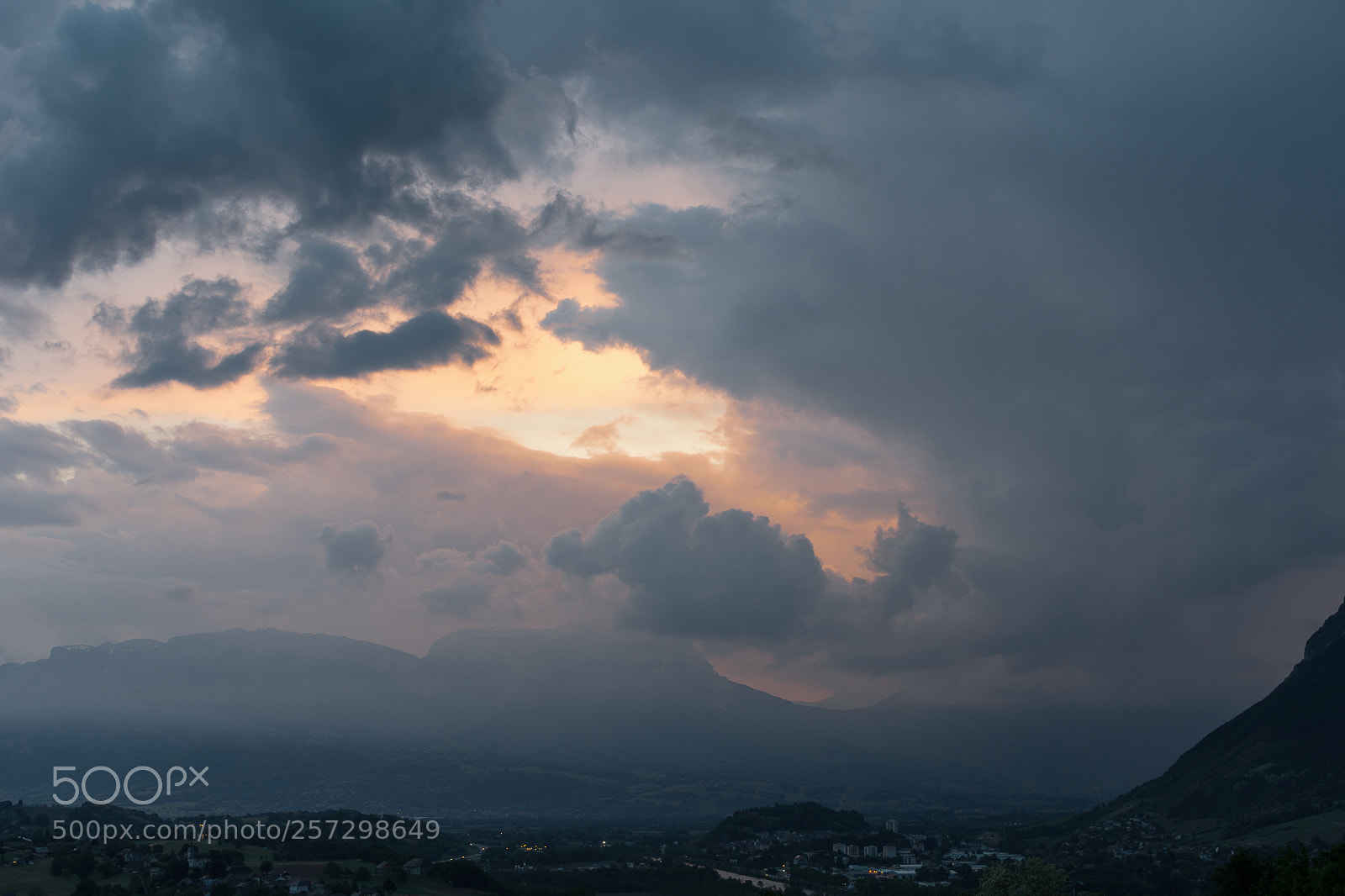 Nikon D7200 sample photo. Orage du soir photography