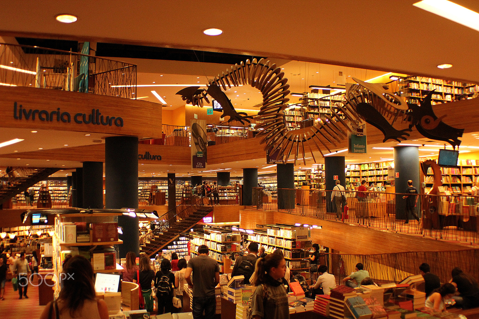 Canon EF 28-80mm f/3.5-5.6 sample photo. Cultura bookstore photography