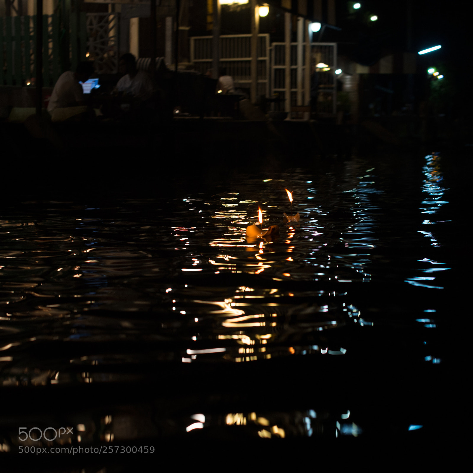 Nikon Df sample photo. Water lamp festival photography