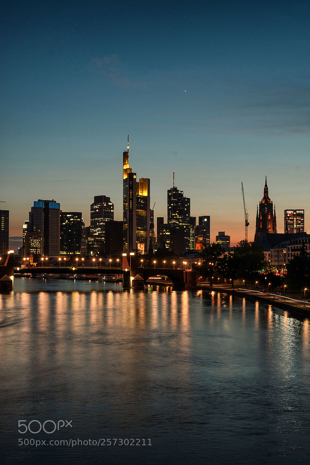 Nikon D7200 sample photo. Frankfurt am main, blaue photography
