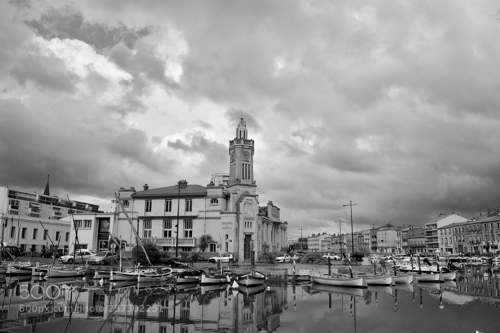 Nikon D3400 sample photo. Sète nb photography