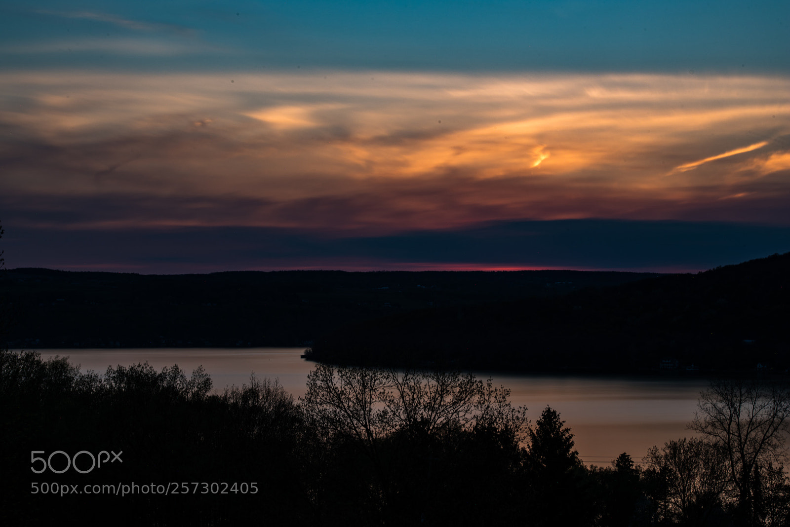 Nikon D750 sample photo. Dramatic sunset over keuka photography