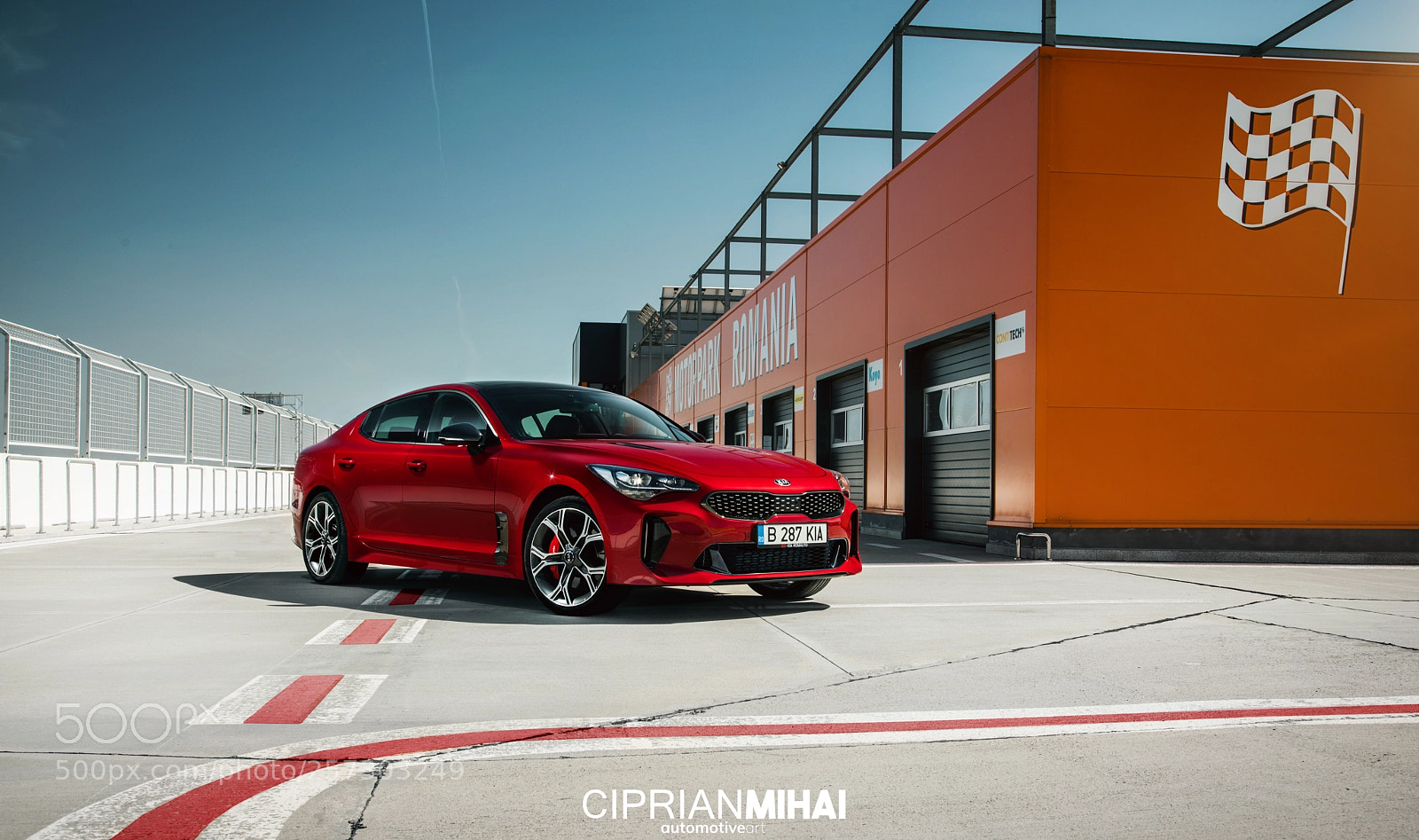 Canon EOS 5D Mark IV sample photo. Kia stinger photography