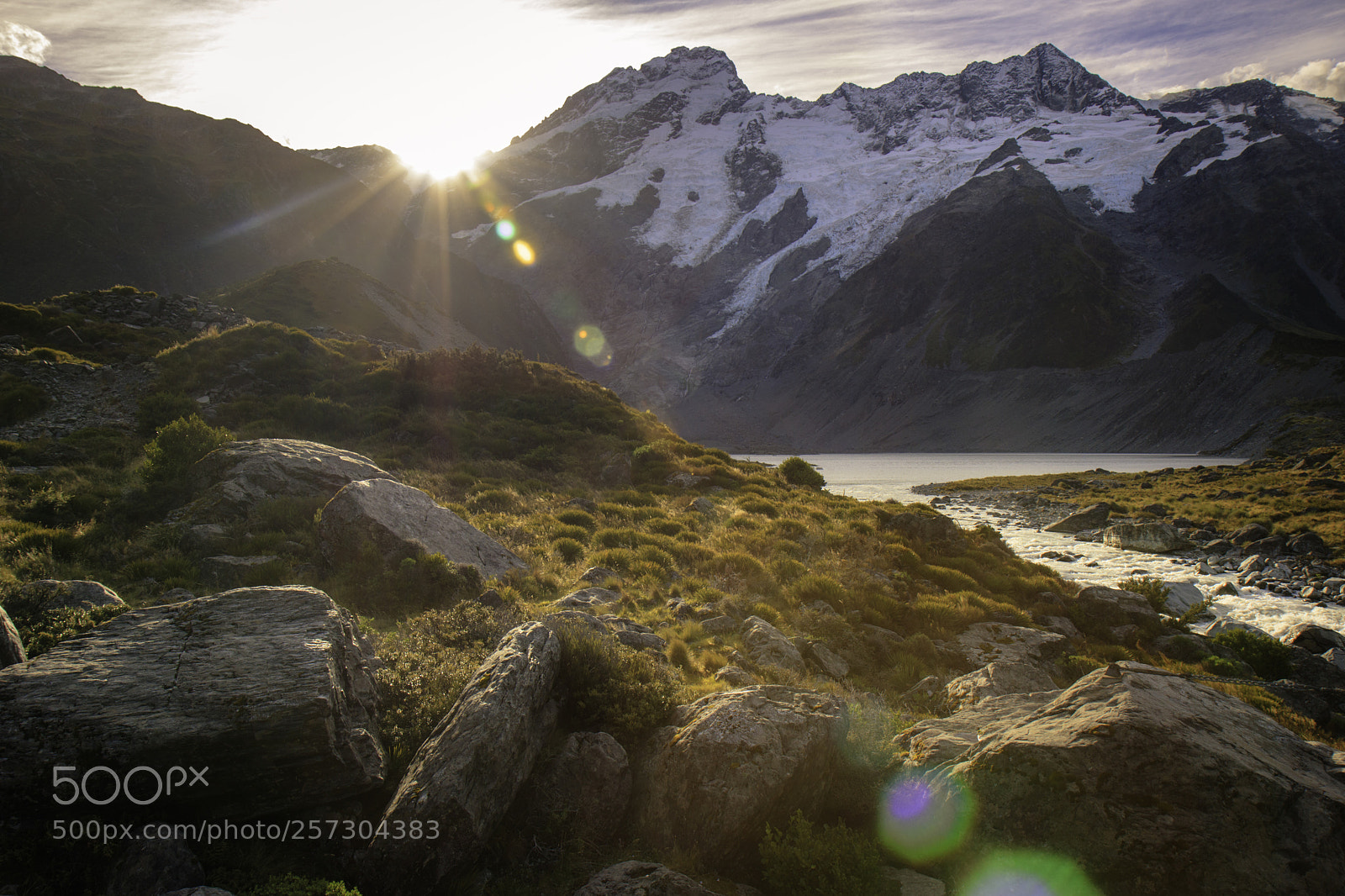 Canon EOS 750D (EOS Rebel T6i / EOS Kiss X8i) sample photo. Hooker valley photography