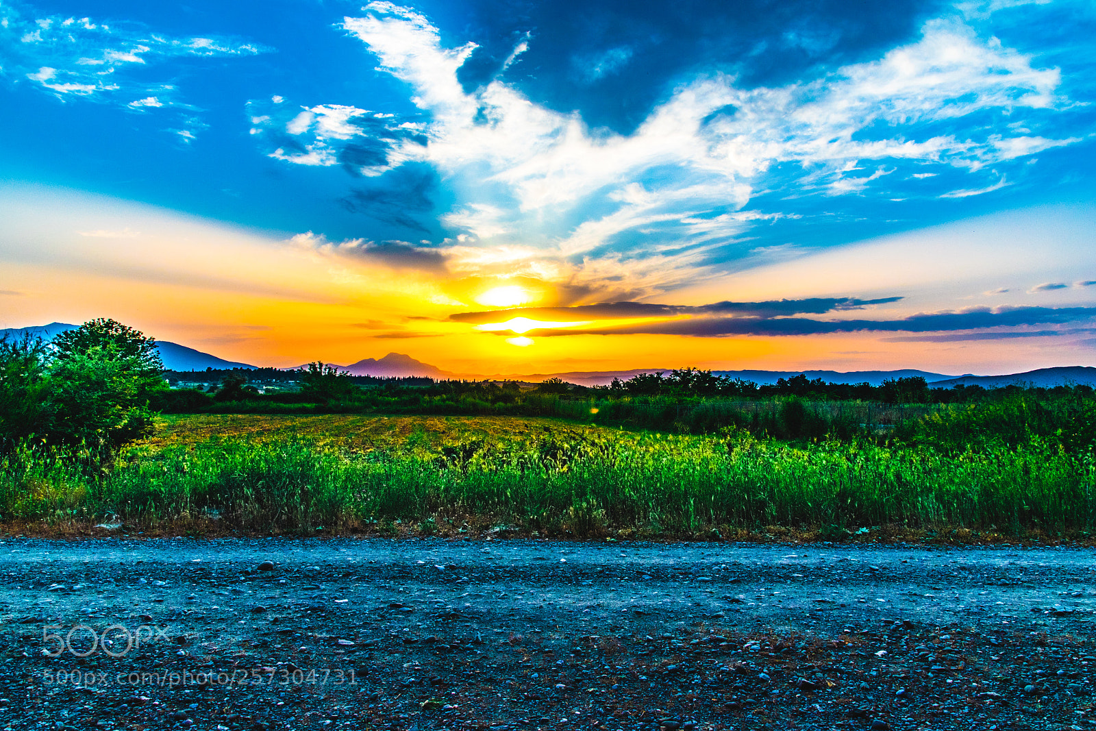 Nikon D5500 sample photo. Sunset photography