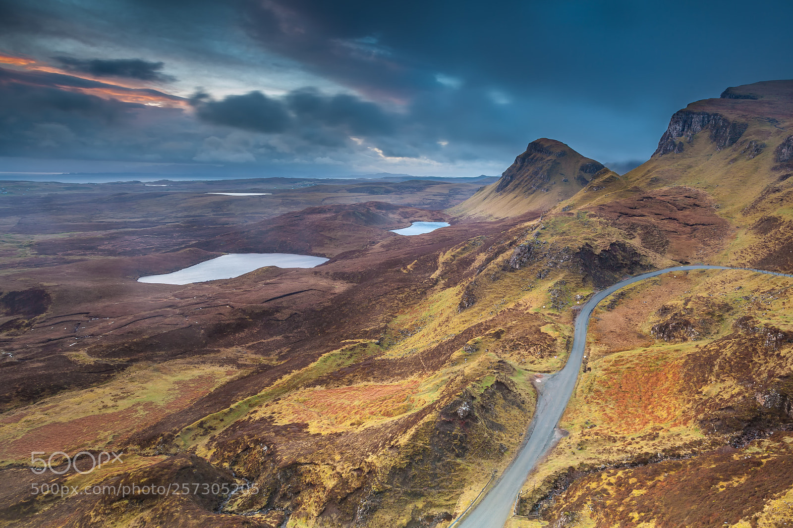 Canon EOS 5D Mark II sample photo. Quiraing dawn photography
