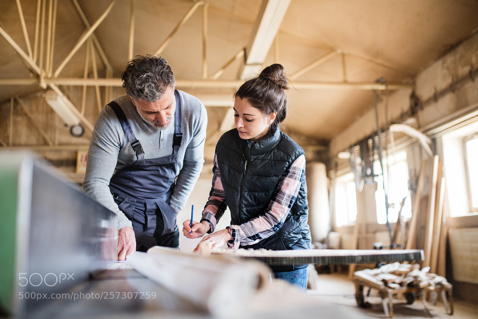 Nikon D5 sample photo. Man and woman workers photography