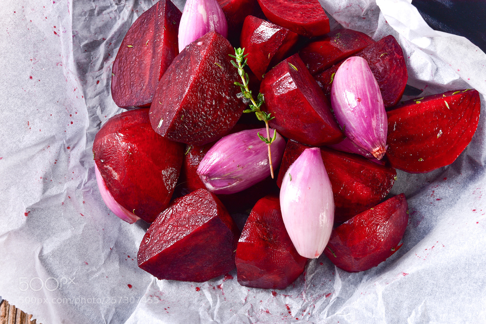 Nikon D810 sample photo. Oven baked red beets photography