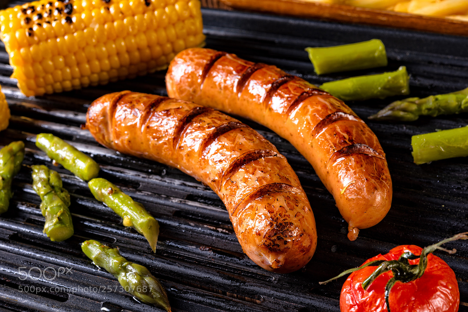 Nikon D810 sample photo. Grilled krakauer with french photography