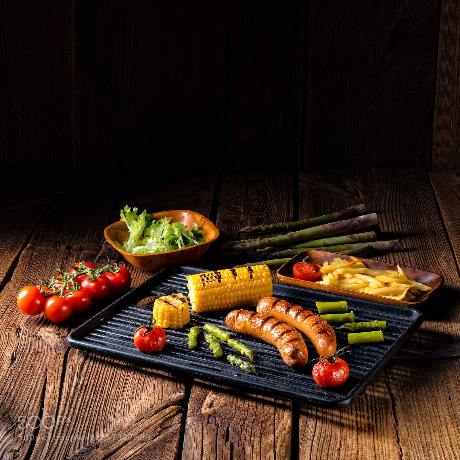 Nikon D810 sample photo. Grilled krakauer with french photography