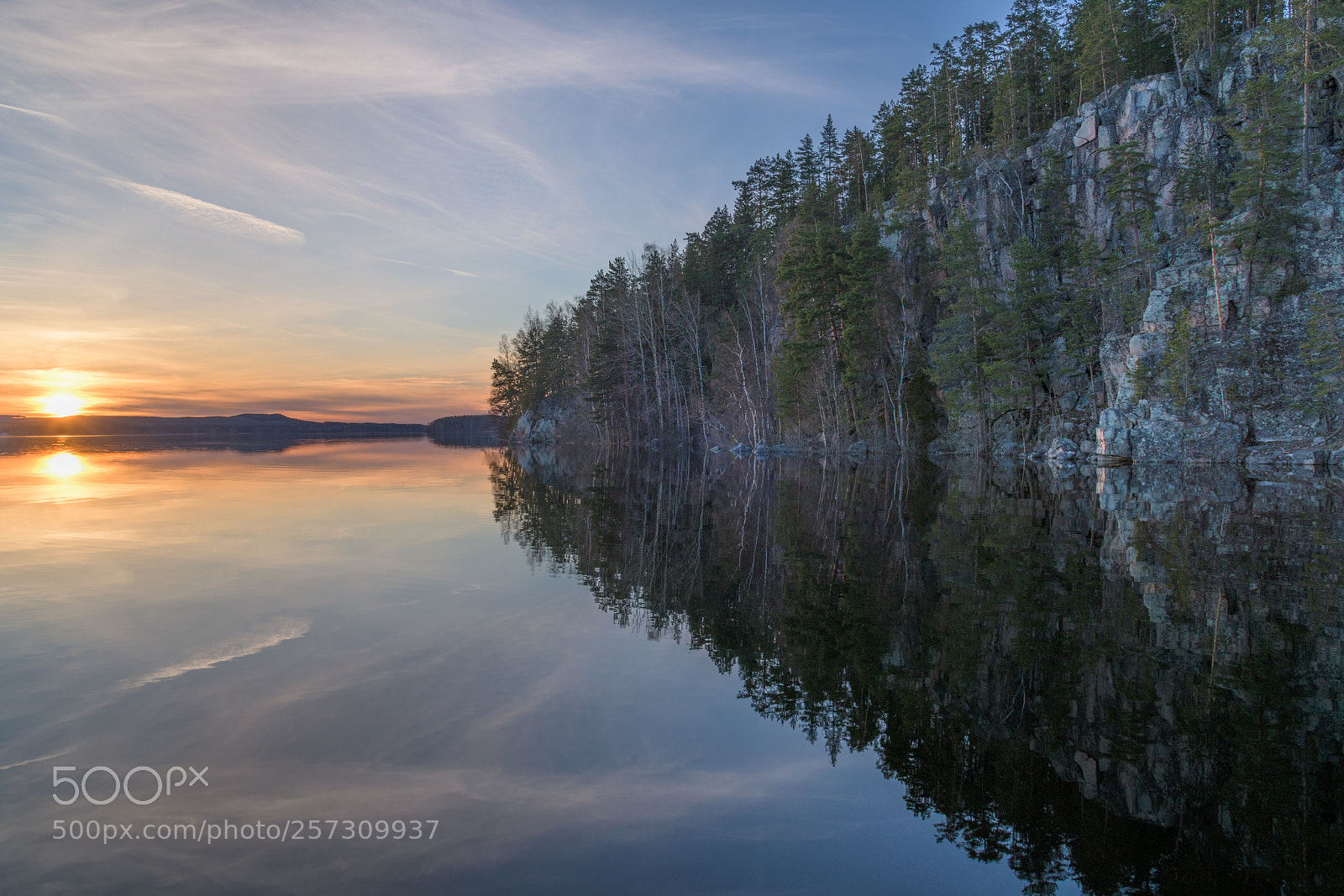 Nikon D850 sample photo. Sunset on a calm photography